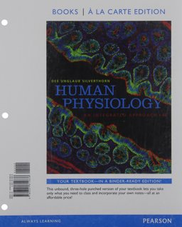 Human Physiology An Integrated Approach, Books a la Carte Edition 6th 9780321814838 Front Cover