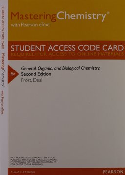 General, Organic, and Biological Chemistry