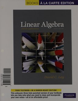 Linear Algebra and Its Applications 4th 2011 9780321836144 Front Cover