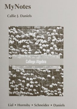 MyNotes for College Algebra