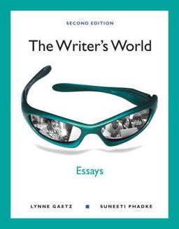 The Writer's World - Essays The Writer's World - Essays