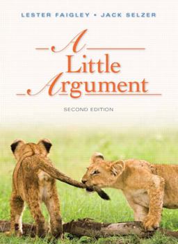 Little Argument 2nd 9780321852762 Front Cover