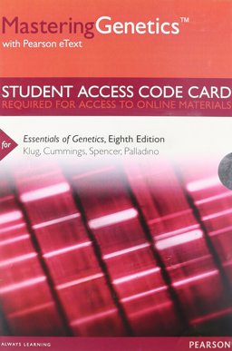 MasteringGenetics with Pearson EText -- Standalone Access Card -- for Essentials of Genetics