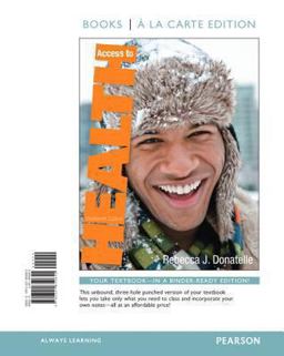 Access to Health, Books a la Carte Edition