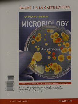 Microbiology A Laboratory Manual, Books a la Carte Edition 10th 9780321863669 Front Cover