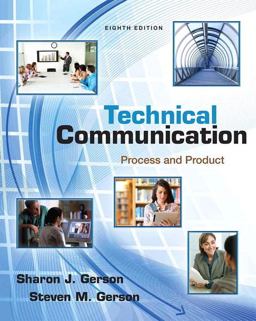 Technical Communication Process and Product 8th 9780321864949 Front Cover