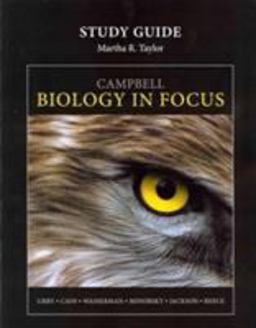 Study Guide for Campbell Biology in Focus  9780321864994 Front Cover