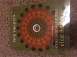 EText Reference for Trigsted College Algebra