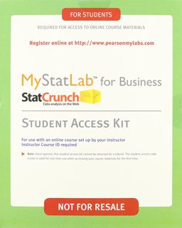 Business Statistics, Student Value Edition Plus NEW MyStatLab with Pearson EText -- Access Card Package