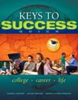 Keys to Success Quick College - Career - Life  9780321872173 Front Cover