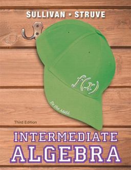 Intermediate Algebra 3rd 9780321880123 Front Cover