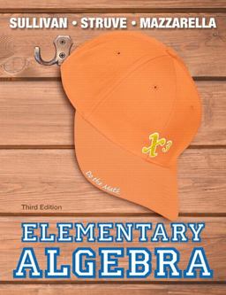 Elementary Algebra 3rd 9780321880154 Front Cover