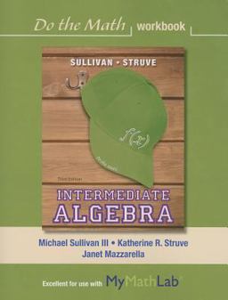 Do the Math Workbook for Intermediate Algebra