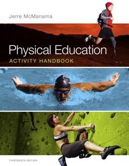 Physical Education Activity Handbook 13th 9780321883636 Front Cover