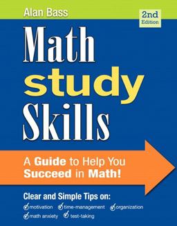 Math Study Skills 2nd 9780321893079 Front Cover