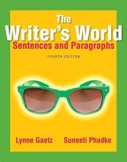 Writer's World Sentences and Paragraphs 4th 9780321895141 Front Cover