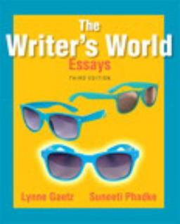 Writer's World Essays 3rd 9780321899040 Front Cover