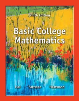 Basic College Mathematics Plus NEW Mylab Math with Pearson EText -- Access Card Package 9th 9780321900388 Front Cover