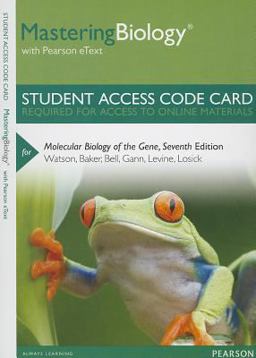 MasteringBiology with Pearson EText -- Standalone Access Card -- for Molecular Biology of the Gene