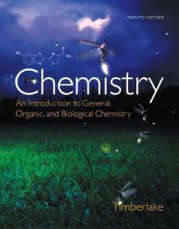 Chemistry An Introduction to General, Organic, and Biological Chemistry 12th 9780321908445 Front Cover