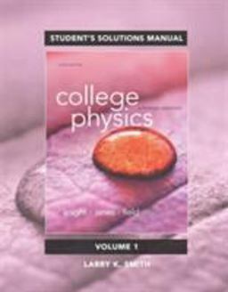 Student Solutions Manual for College Physics A Strategic Approach Volume 1 (Chs 1-16) 3rd 9780321908841 Front Cover