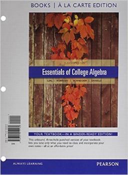 Essentials of College Algebra