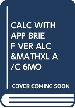 Calc with App Brief Ver Alc&mathxl A/c 6mo