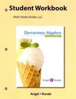 Student Workbook for Elementary Algebra for College Students