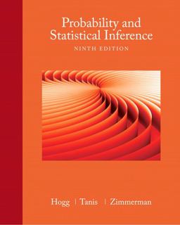 Probability and Statistical Inference 9th 9780321923271 Front Cover