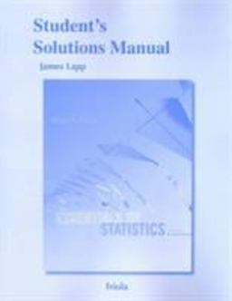 Student's Solutions Manual for Essentials of Statistics