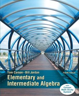 Elementary and Intermediate Algebra 4th 9780321925145 Front Cover