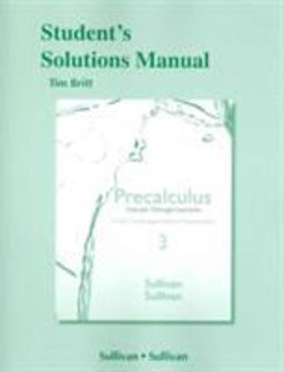 Student Solutions Manual for Precalculus