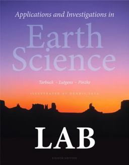 Applications and Investigations in Earth Science 8th 9780321934529 Front Cover