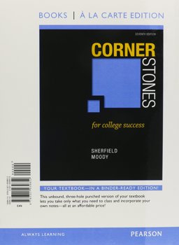 Cornerstones for College Success, Student Value Edition 7th 9780321939852 Front Cover