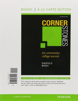 Cornerstones for Community College Success, Books a la Carte Edition Plus NEW MyStudentSuccessLab with Pearson EText -- Access Card Package