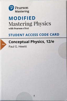 Conceptual Physics -- Modified Mastering Physics with Pearson EText Access Code