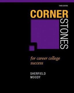 Cornerstones for Career College Success 3rd 9780321944054 Front Cover