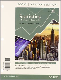 Statistics for Business and Economics