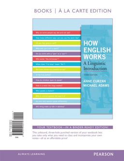 How English Works: Books a La Carte Edition  9780321946270 Front Cover