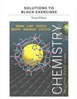 Solutions to Black Exercises for Chemistry