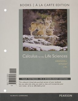 Calculus for the Life Sciences Books a la Carte Plus MyMathLab Access Card Package 2nd 9780321964540 Front Cover