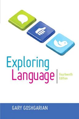 Exploring Language:  9780321965257 Front Cover