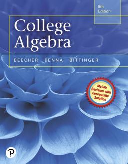 College Algebra 5th 9780321969576 Front Cover