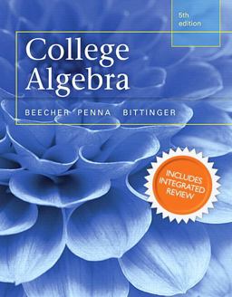 College Algebra with Integrated Review and Worksheets Plus NEW MyMathLab with Pearson EText-- Access Card Package