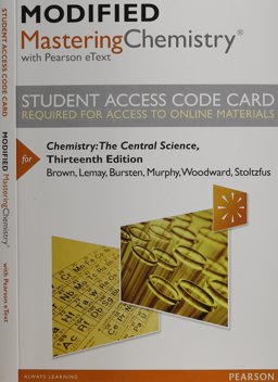 Chemistry The Central Science 13th 9780321972552 Front Cover