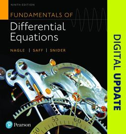 Fundamentals of Differential Equations 9th 9780321977069 Front Cover