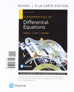 Fundamentals of Differential Equations, Loose-Leaf Edition