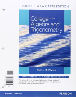 College Algebra and Trigonometry