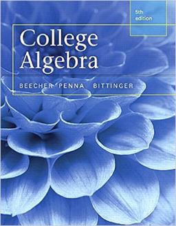 College Algebra, Books a la Carte Edition