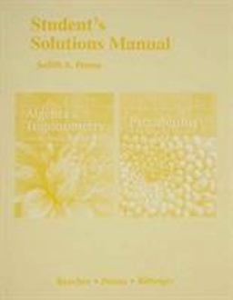 Student Solutions Manual for Algebra and Trigonometry and Precalculus